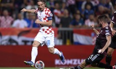 克罗地亚队在比赛中展现强大实力