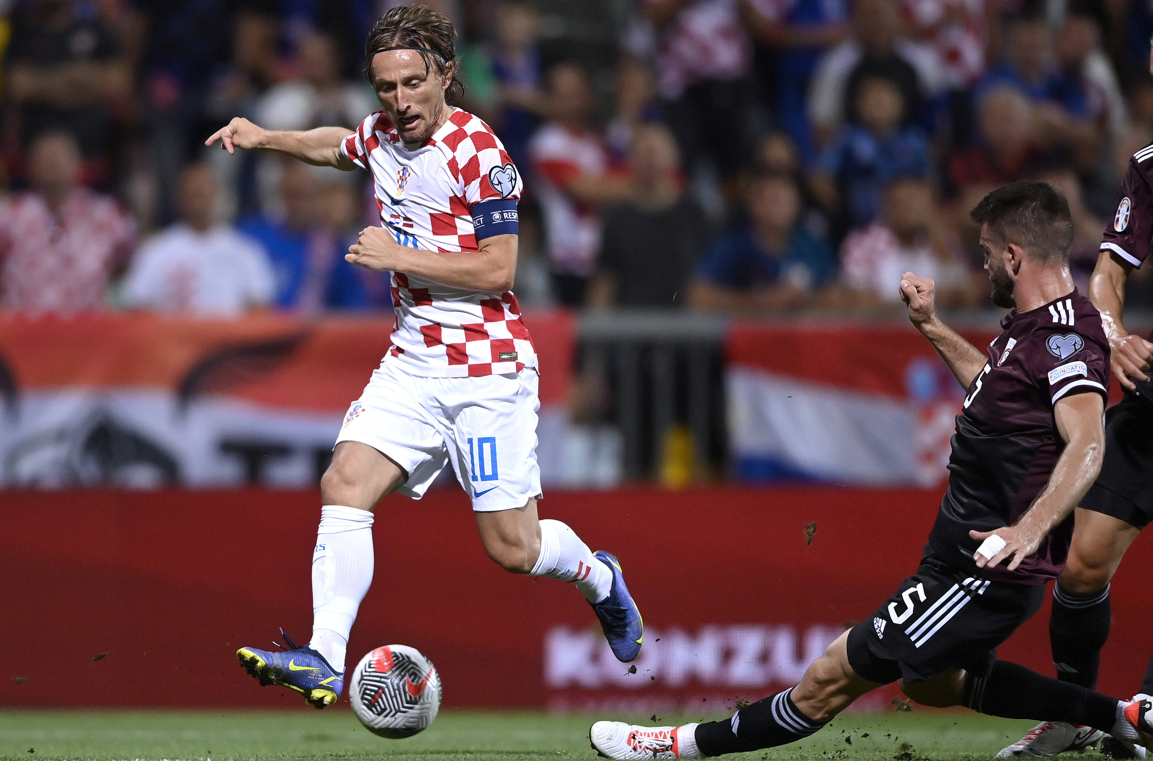 克罗地亚队在比赛中展现强大实力